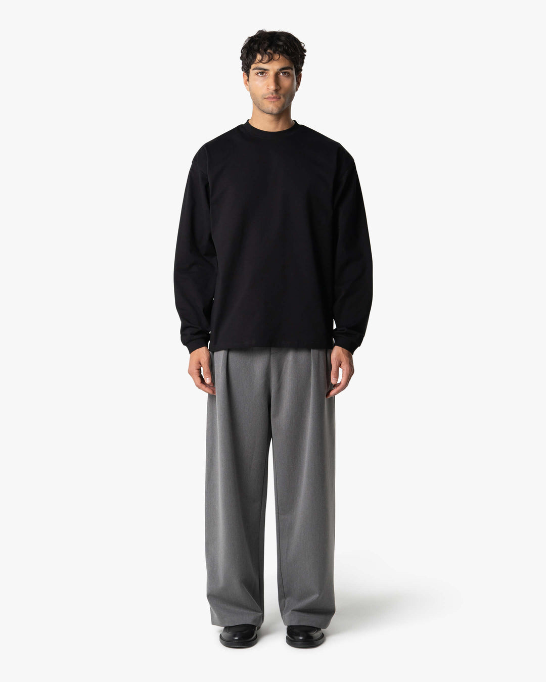 OVERSIZE'OWY DLUGI REKAW YUO CZARNY