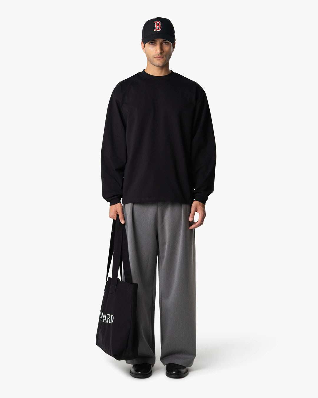 OVERSIZE'OWY DLUGI REKAW YUO CZARNY